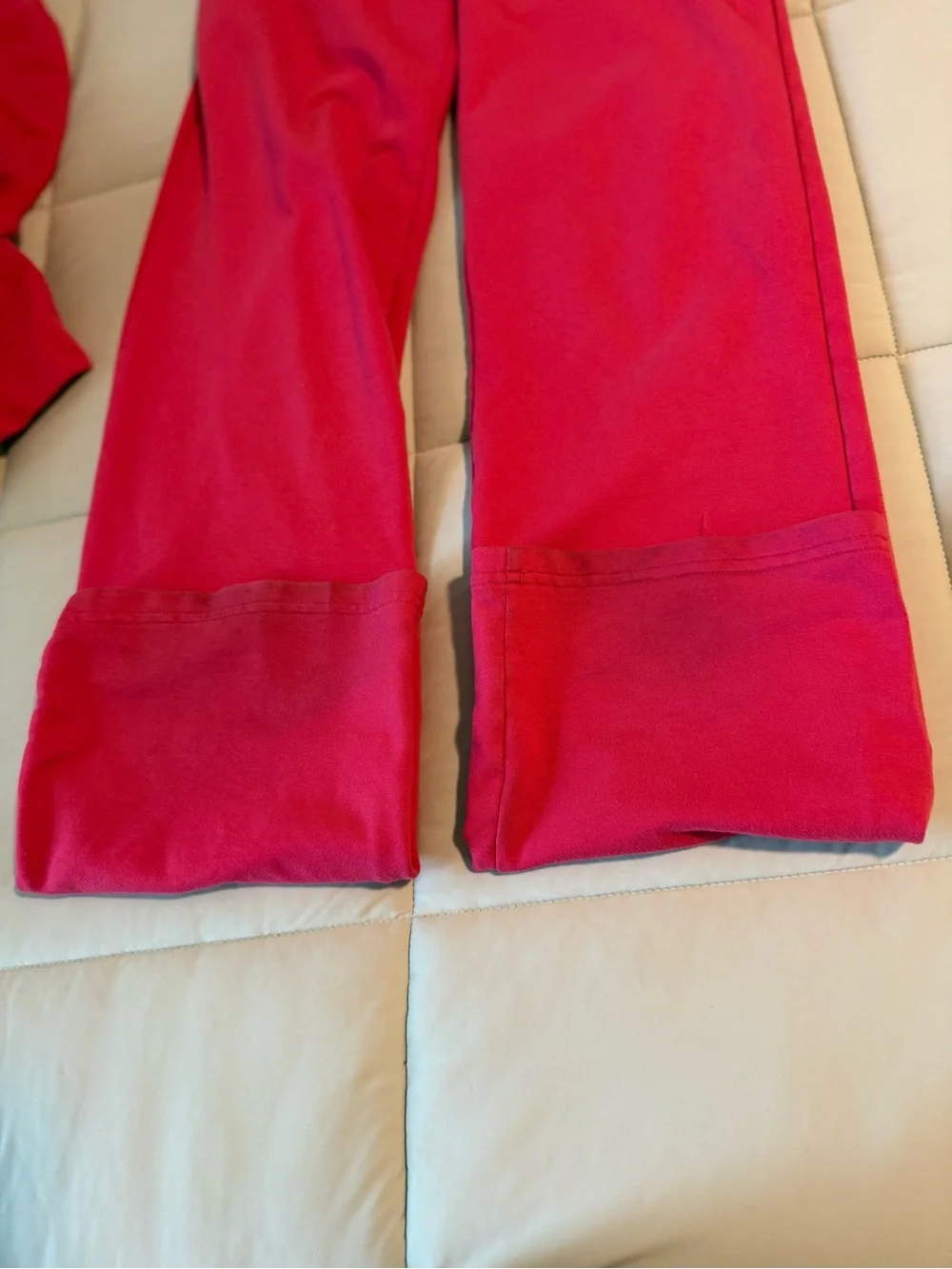 Juicy Couture Red Hoodie and Drawstring Track Pants Set